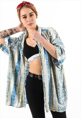 VINTAGE PATTERNED SHIRT PSAW363D