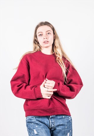 VINTAGE 1990S RED SWEATER