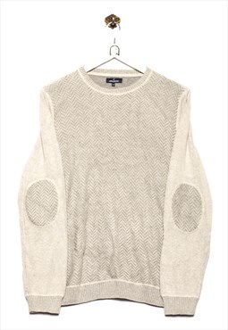 Daniel Hechter Sweater Zigzag Pattern Grey