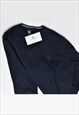 VINTAGE 90'S MARINA YACHTING JUMPER SWEATER NAVY BLUE