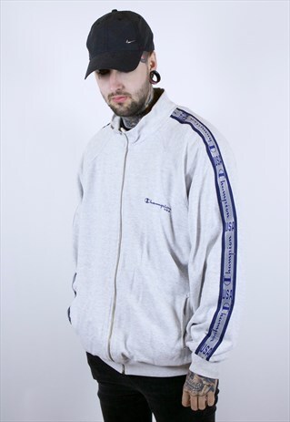VINTAGE CHAMPION USA TAPED LOGO SWEATSHIRT