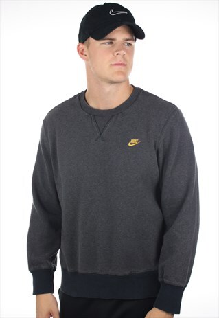 VINTAGE NIKE SMALL LOGO SWEATSHIRT JUMPER