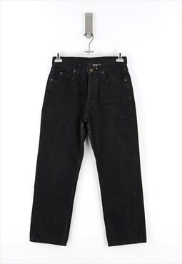 Lee Regular Fit High Waist Jeans in Black Denim - W30 - L34