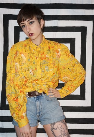 VINTAGE 80'S TROPICAL SHIRT