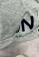 NAUTICA SHORTS GREY SLEEPWEAR SHORTS WITH LOGO