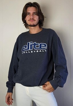 Vintage 90's Elite Volleyball Crewneck Sweater