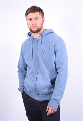 VINTAGE LEVI'S HOODIE SWEATER BLUE