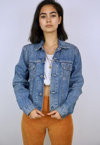 VINTAGE 90'S TOMMY HILIFER DENIM JACKET