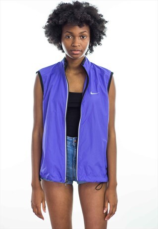 VINTAGE NIKE JACKET VEST LOGO 90S M 6.4