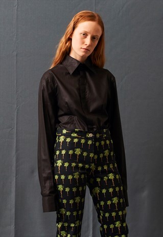 90S VINTAGE RARE JEAN PAUL GAULTIER SHIRT WITH CUFFLINKS