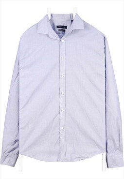 Vintage 90's Tommy Hilfiger Shirt Long Sleeve Button Up Blue