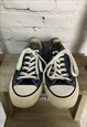 NAVY BLUE CONVERSE TRAINERS SIZE 5