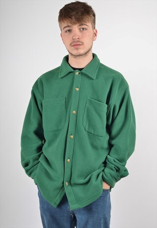 VINTAGE FLEECE SHIRT GREEN