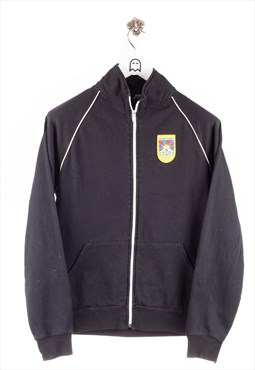 Vintage American Apparel  90s Sweat Jacket Team Tibet Black 