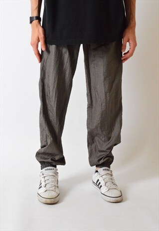 VINTAGE 90S GREY SHELL PANTS