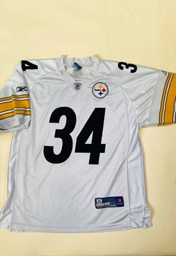 Vintage Reebok NFL Steelers size XL Shirt In White