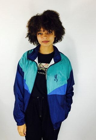 VINTAGE FESTIVAL 80S RAVE WINDBREAKER JACKET