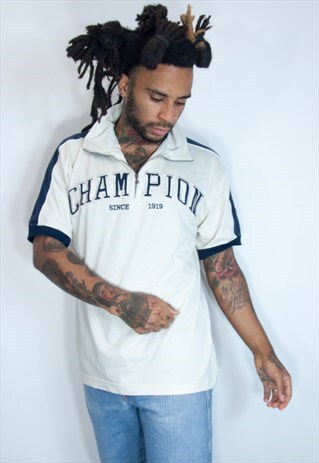 EMBROIDED CHAMPION T SHIRT