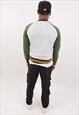 VINTAGE G-STAR RAW GREY GREEN SWEATSHIRT