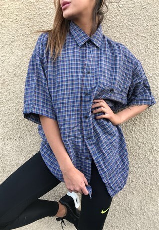 FLANNEL OVERSIZED RETRO UNISEX SHIRT