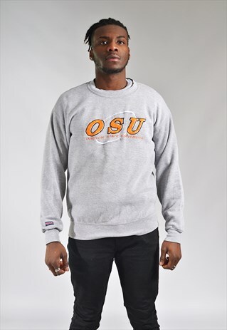 VINTAGE GREY OREGON UNIVERSITY SWEATSHIRT
