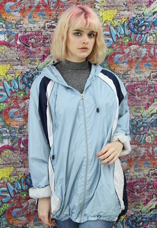 VINTAGE 90S SHELL JACKET / WINDBREAKER. UNISEX SPORTSWEAR.
