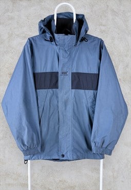 Helly Hansen Blue Waterproof Jacket Men's XS