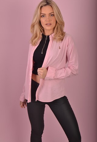 PINK RALPH LAUREN SHIRT GRL3207