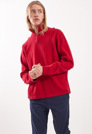 VINTAGE RALPH LAUREN 1/4 ZIP SWEATSHIRT