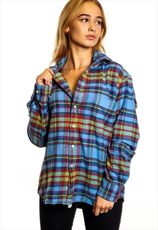 VINTAGE FLANNEL SHIRT S782