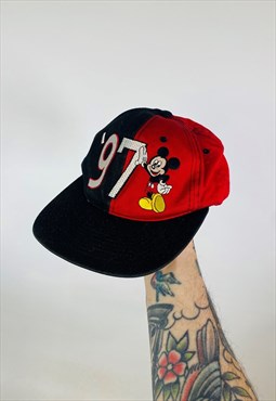 Vintage Rare Disney World 1997 Embroidered Adult Hat Cap