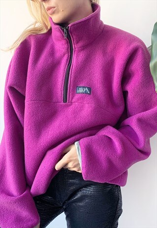 VINTAGE 90'S UNISEX COSY WARM WINTER BOXY OVERSIZED FLEECE