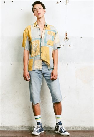 VINTAGE 90S PATTERNED SHIRT
