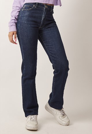 RARE VINTAGE 90'S BURBERRY INDIGO HIGH WAISTED JEANS