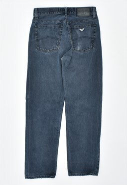 Vintage Armani High Waist Jeans Black