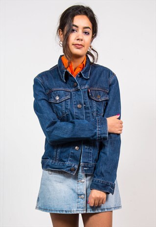 90'S VINTAGE BLUE LEVI'S DENIM JACKET