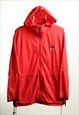 Vintage Nike ACG Sports Hoodied Shell Jacket Red M