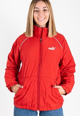VINTAGE 80S PUMA PUFFER WINTER JACKET / S9339