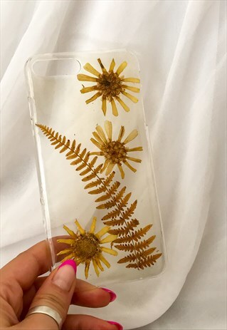 PRESSED FLOWER PHONE COVER FOR THE IPHONE 7/8 PLUS