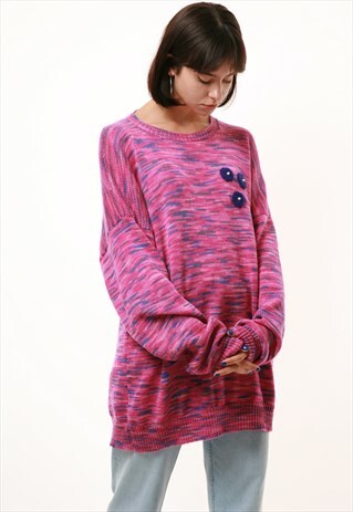 90S VINTAGE OVERSIZED LONG JUMPER 1016