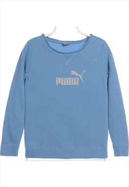 Puma 90's Crewneck Sweatshirt Medium Blue