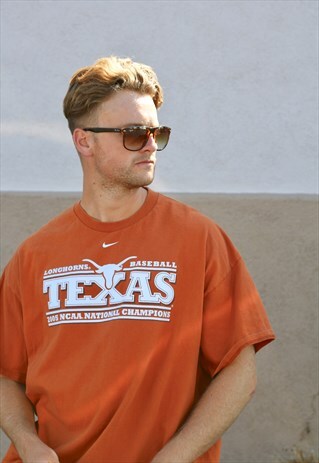 NIKE USA TEXAS LONGHORNS 2005 NCAA T-SHIRT TUCSON