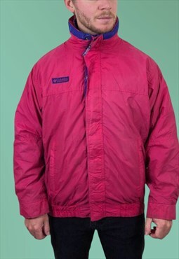 Columbia Vintage Ski Jacket 90s Ski Jacket Patterned 