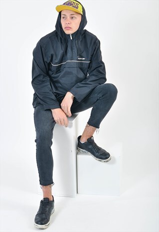 VINTAGE 90S WINDBREAKER OVERHEAD JACKET