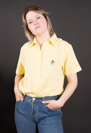 YELLOW MICKEY MOUSE BY DONALDSON BLOUSE