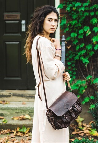 COCO LEATHER CAMERA BAG SATCHEL