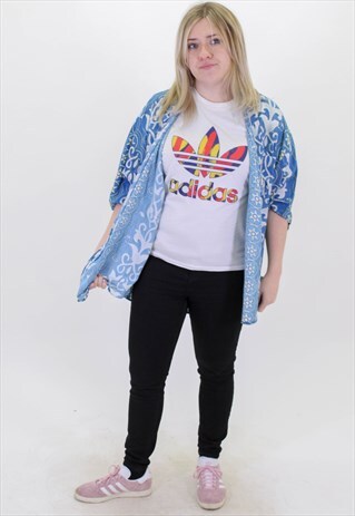 VINTAGE FESTIVAL PATTERN SHIRT