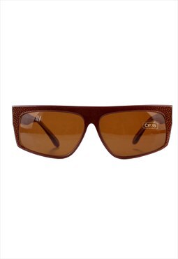 70s 80s Stefano Russo vintage designer sunglasses leopard