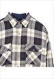 VINTAGE 90'S M.MCMULLIN SHIRT LONG SLEEVE BUTTON UP CHECK