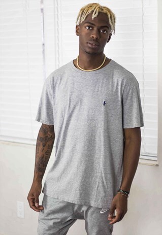 VINTAGE RALPH LAUREN T-SHIRT LOGO 90S M 5.9
